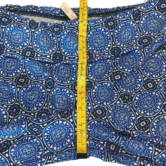 Helen Jon UPF 50 Antibes Fold Over Beach Pants Size Small Blue & White NWT - Picture 9 of 16